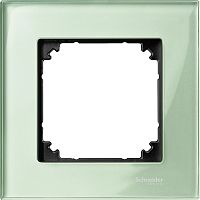 Рамка универсальная Schneider Electric Merten M-Elegance 1-м. стекло изумруд картинка
